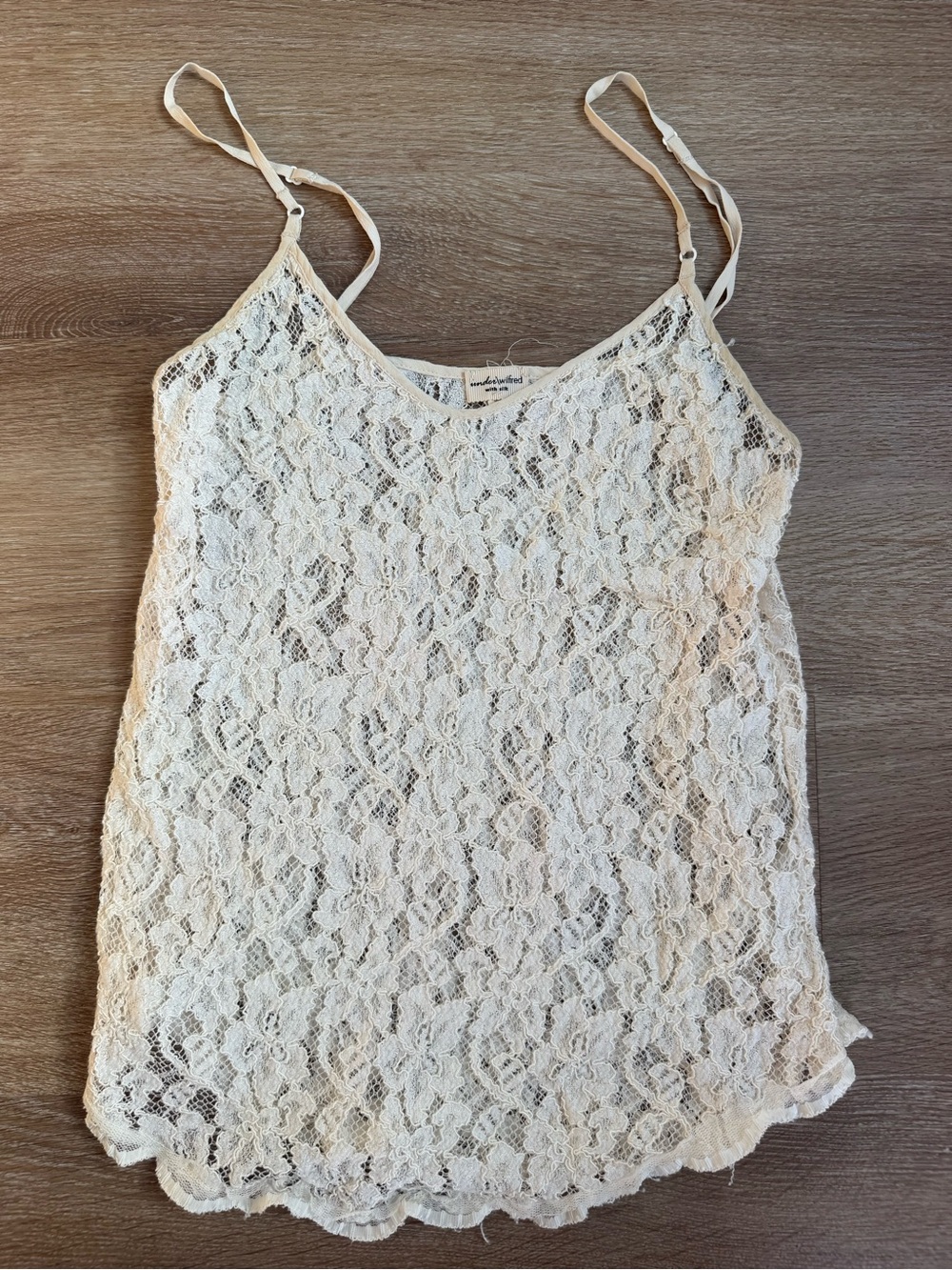 Wilfred Ivory Lace Cami